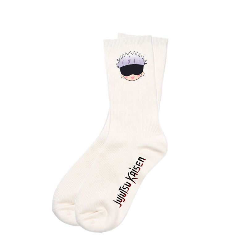 Jujutsu Kaisen Anime Crew Socks - Cotton Mid-Calf (Unisex)