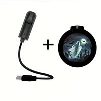 Halloween Projector Lamp — Spooky Scene Night Light