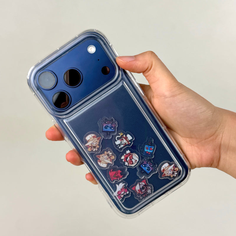 Hazbin Hotel DIY Shaker Phone Case