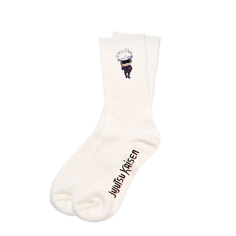 Jujutsu Kaisen Anime Crew Socks - Cotton Mid-Calf (Unisex)