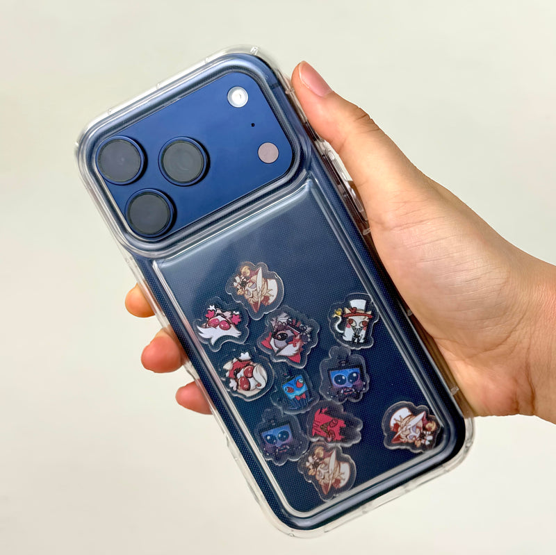 Hazbin Hotel DIY Shaker Phone Case