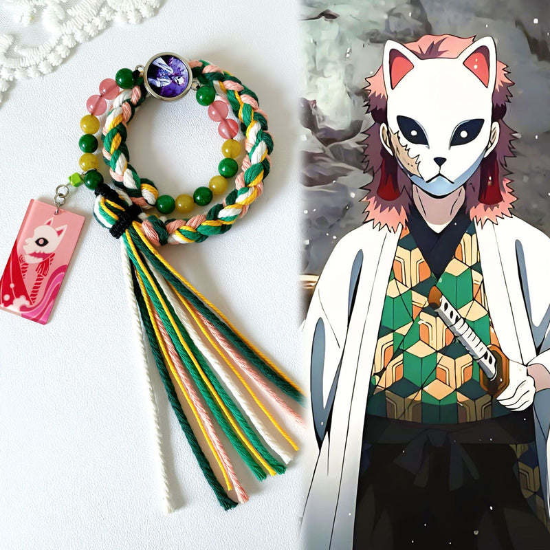 Demon Slayer Double-Layer Braided Bracelets — 20 Characters