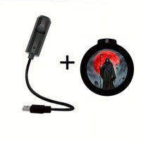 Halloween Projector Lamp — Spooky Scene Night Light