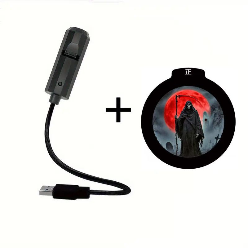 Halloween Projector Lamp — Spooky Scene Night Light