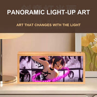 Chainsaw Man Reze Panoramic Light-Up Art Frame — 9 Designs — product view 3