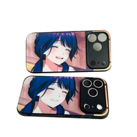 Kaoruko Waguri Lenticular Phone Case - Smiling Portrait — original pixel relayout