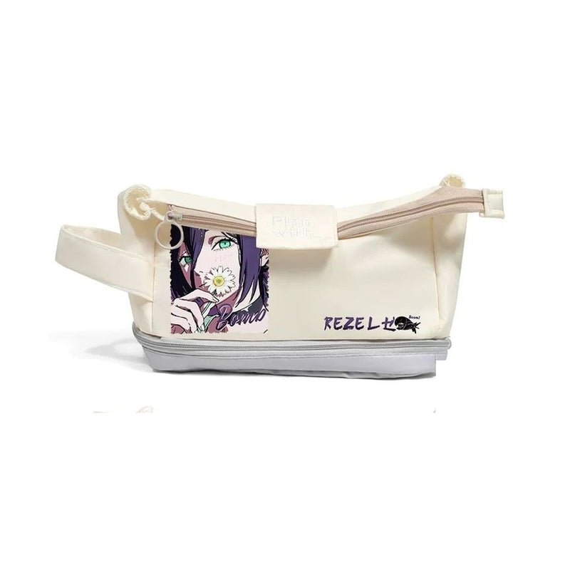 Chainsaw Man Reze Pencil Case — 2 Colors on a white background