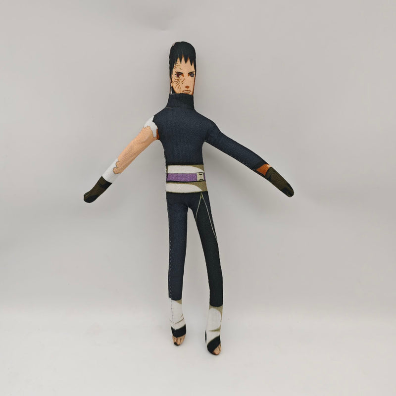Naruto Abstract Slender Twistable Plush - Kakashi, Uchiha & More