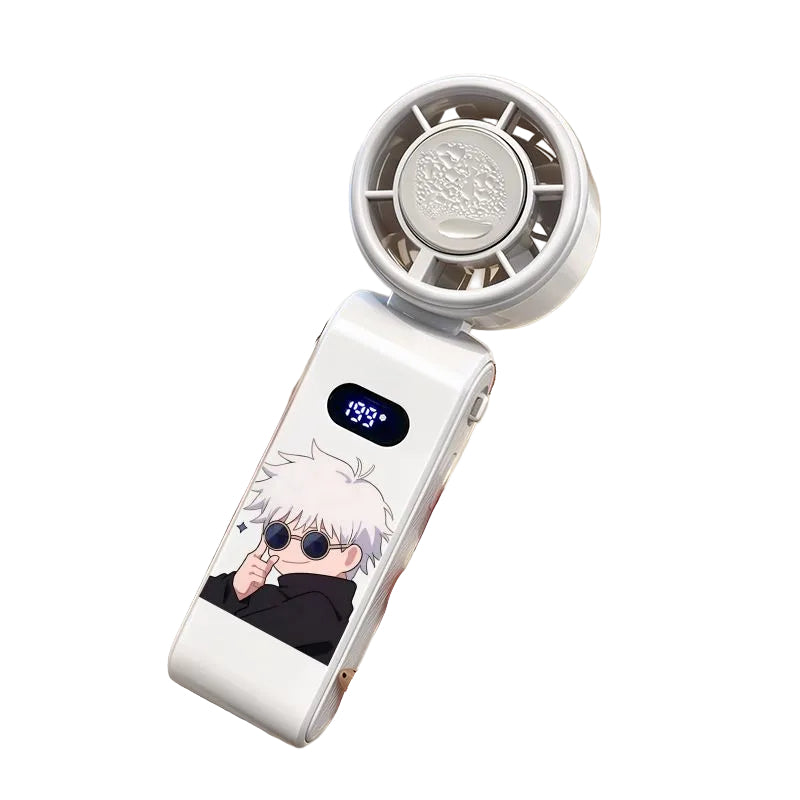 Gojo Handheld Fan — Cooling Plate Mini Fan with LED Display