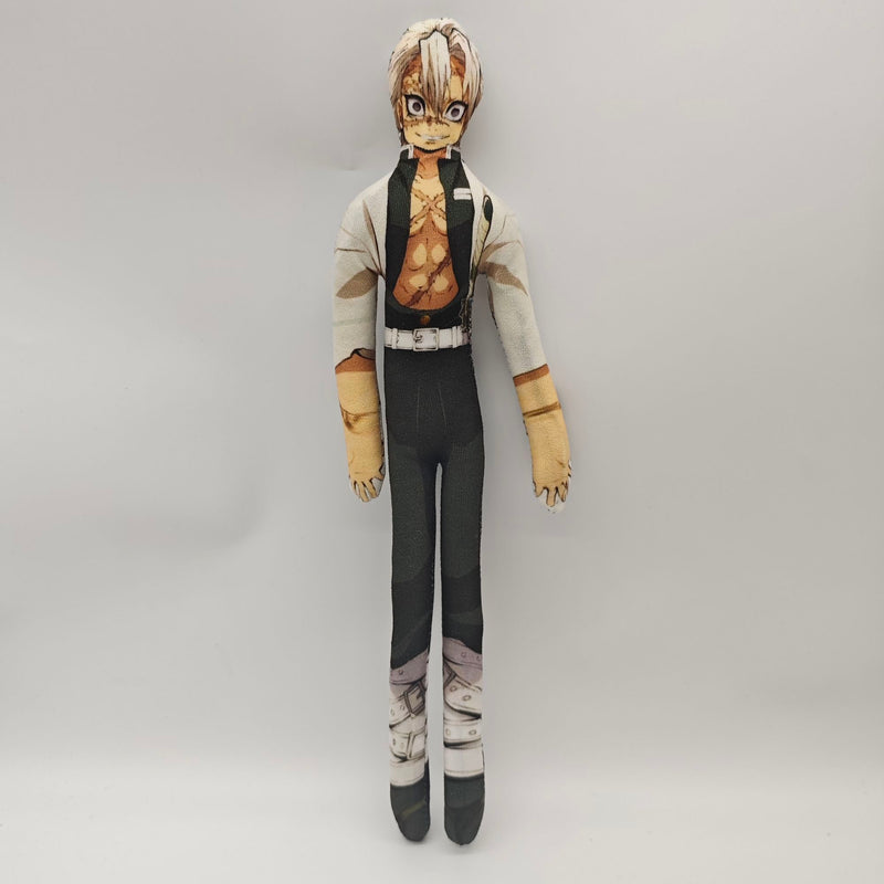 Demon Slayer Abstract Slender Twistable Plush - Hashira Collection (Tanjiro, Zenitsu & More)
