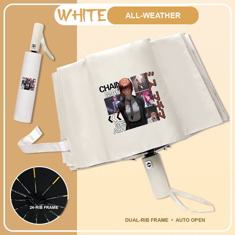 Chainsaw Man Automatic Umbrella — 16 Designs — product view 50