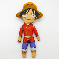 One Piece Abstract Slender Twistable Plush - Luffy, Nami & More