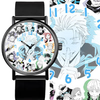JJK Analog Watch — Gojo, Yuji, Megumi, Nobara & Nanami Designs