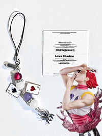 Hunter x Hunter Hisoka Beaded Phone Charm