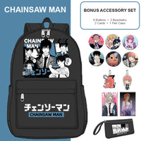 Chainsaw Man School Backpack — 17 Designs — product view 8