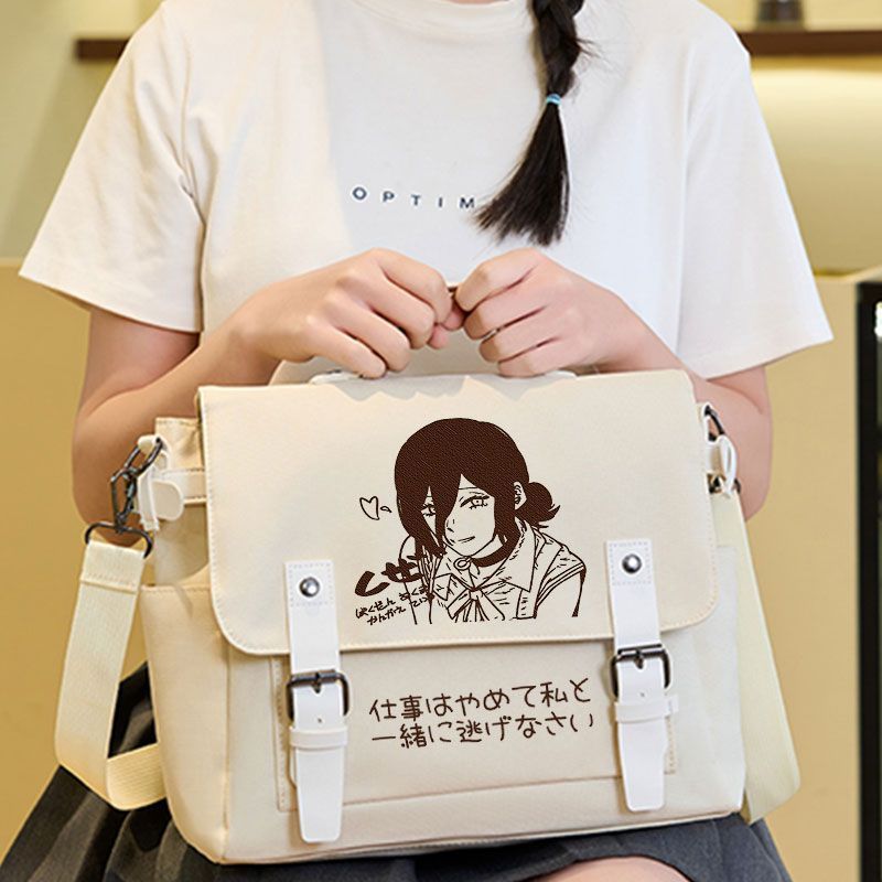 Chainsaw Man Character Crossbody Messenger Bag