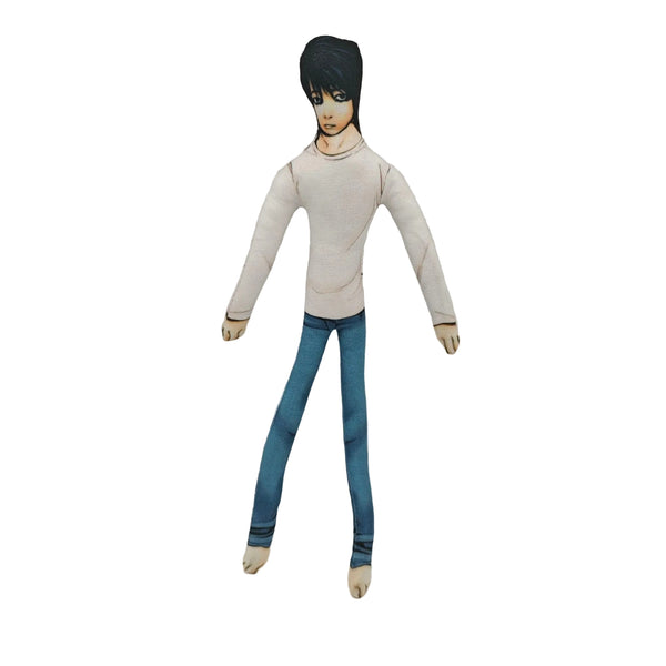 Death Note Abstract Slender Twistable Plush - L & Light Yagami
