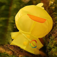 Cotton Doll Raincoat Outfit for 10cm / 15cm Plush Dolls - Changeable Clothes