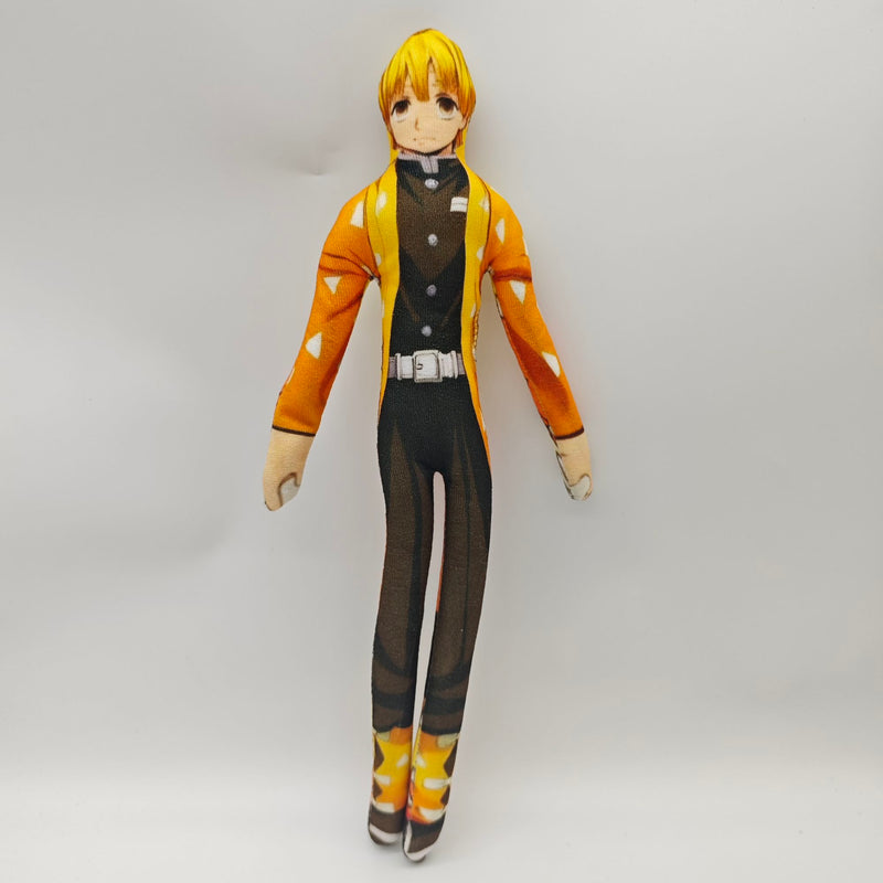 Demon Slayer Abstract Slender Twistable Plush - Hashira Collection (Tanjiro, Zenitsu & More)