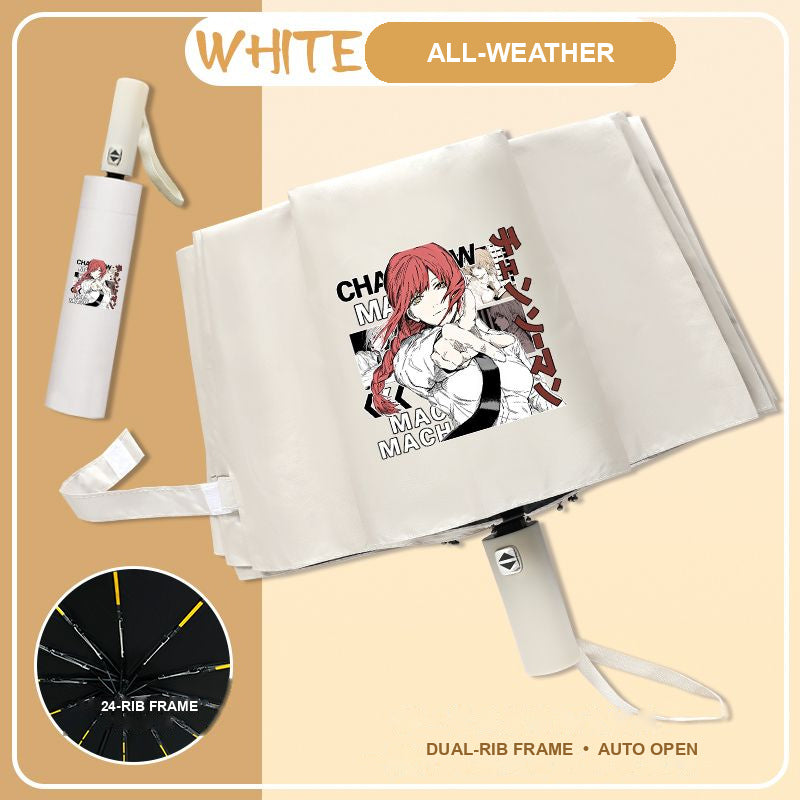 Chainsaw Man Automatic Umbrella — 16 Designs — product view 25
