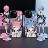 Re:Zero Rem & Ram Lenticular Phone Case product image 5