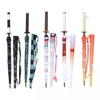 Demon Slayer Sword Umbrella — Katana-Handle Rain & Sun Umbrella