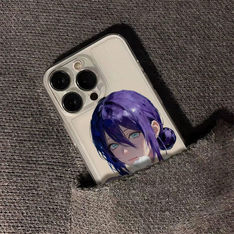 Chainsaw Man Reze Illustrated Phone Case