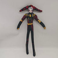 Carnival Pierrot Abstract Slender Twistable Plush - Harlequin, Jester & More