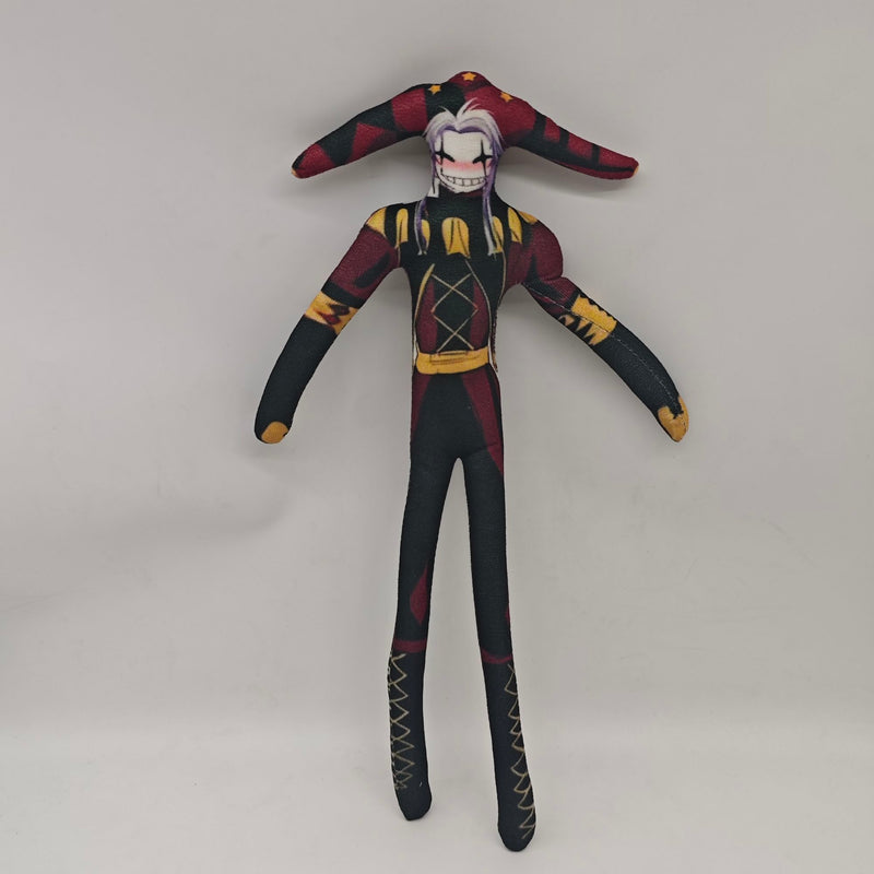 Carnival Pierrot Abstract Slender Twistable Plush - Harlequin, Jester & More