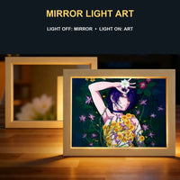 Chainsaw Man Reze Light-Up Art Frame — 10 Designs — product view 3
