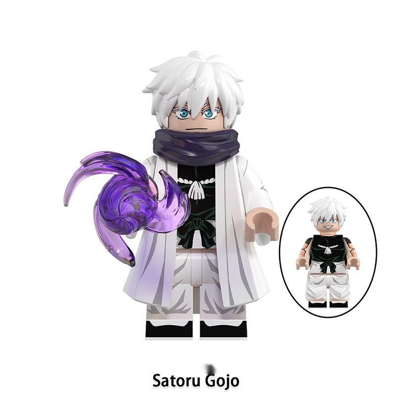 Jujutsu Kaisen Building Block Minifigures - Gojo, Sukuna, Yuji & More
