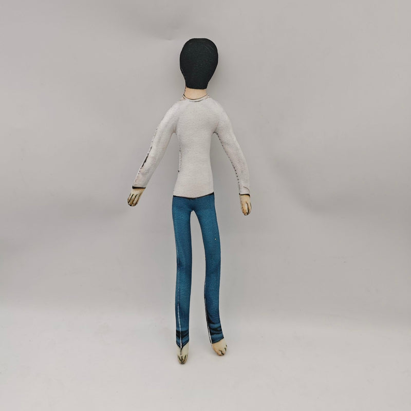 Death Note Abstract Slender Twistable Plush - L & Light Yagami