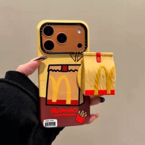 Fried Chicken & Burger Magnetic Phone Stand & Case — 3 Options