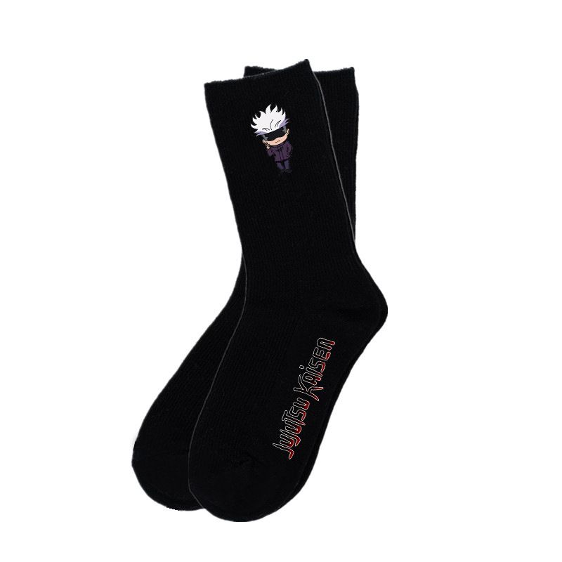 Jujutsu Kaisen Anime Crew Socks - Cotton Mid-Calf (Unisex)