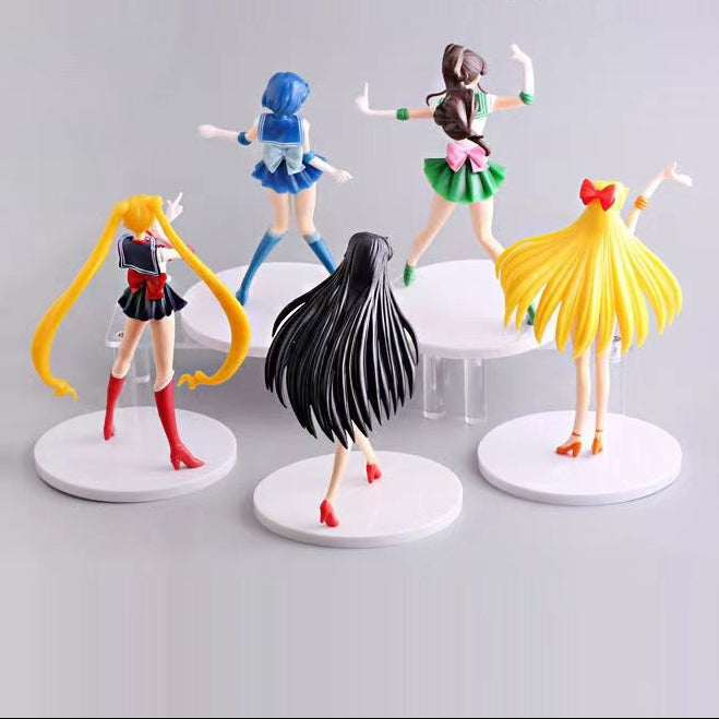 Sailor Moon Figures Desktop Ornament Set
