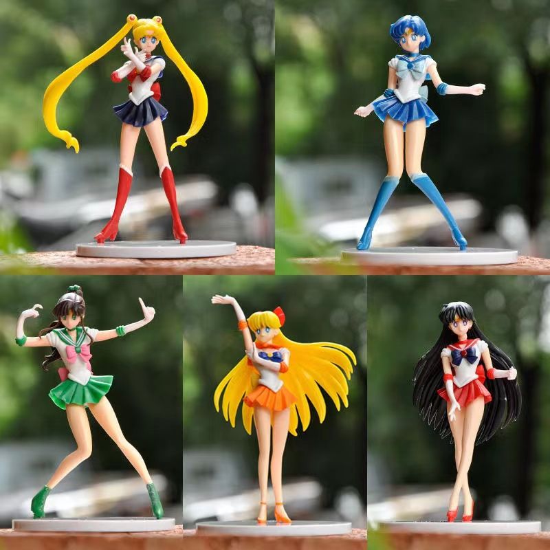 Sailor Moon Figures Desktop Ornament Set