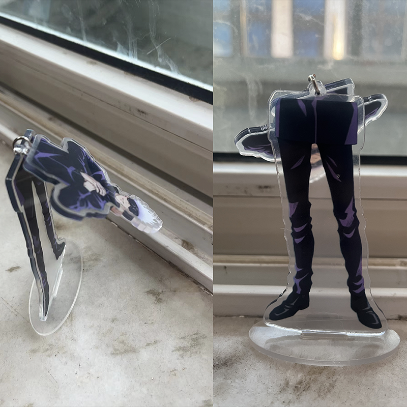 Satoru Gojo Meme Face Acrylic Keychain & Folding Standee