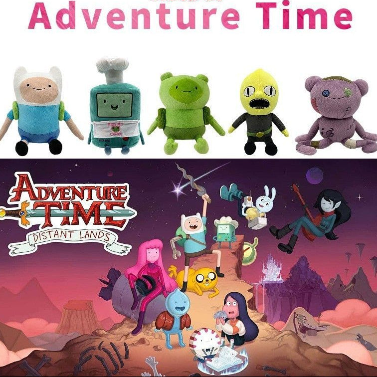 Adventure Time Plush Toy - Finn, Fern, Lemongrab & More