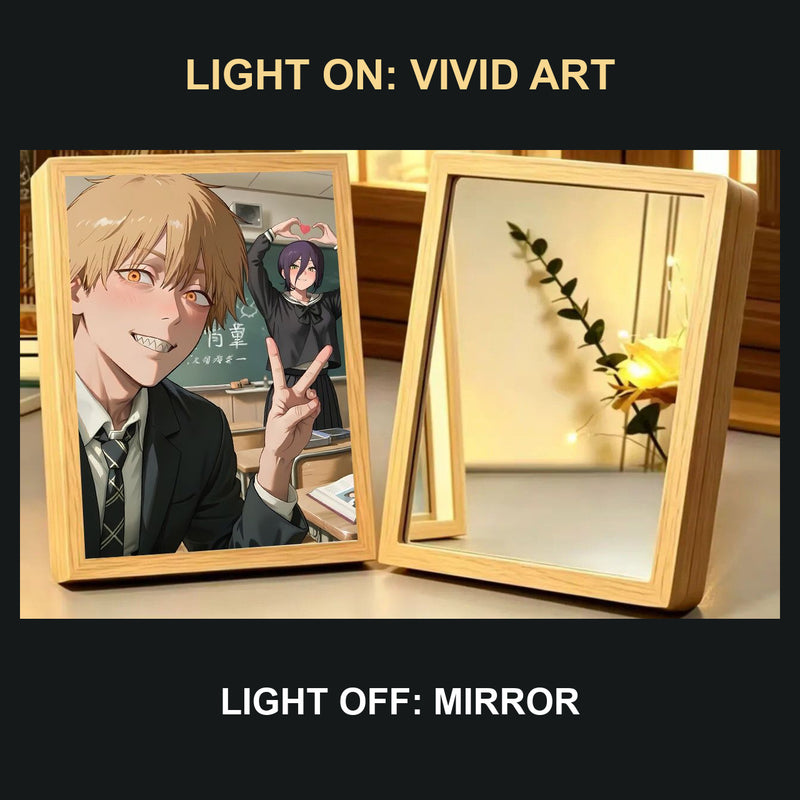 Chainsaw Man Reze Light-Up Art Frame — 10 Designs — product view 8