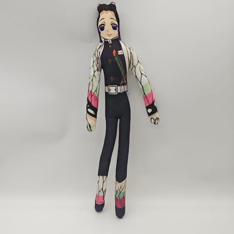 Demon Slayer Abstract Slender Twistable Plush - Hashira Collection (Tanjiro, Zenitsu & More)