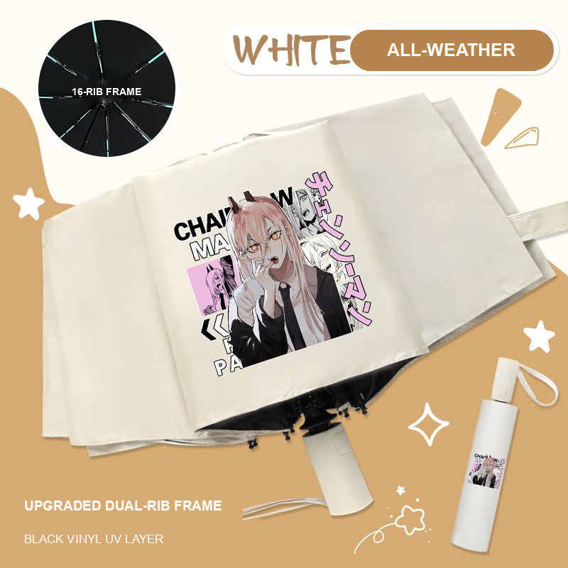 Chainsaw Man Automatic Umbrella — 16 Designs — product view 27