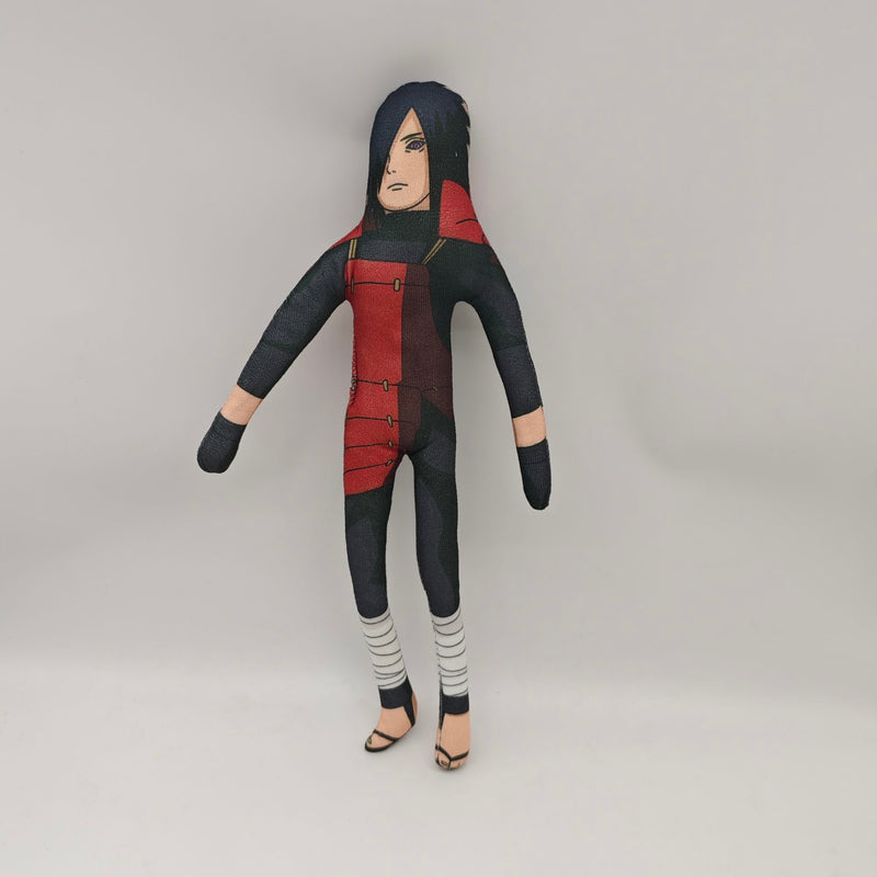 Naruto Abstract Slender Twistable Plush - Kakashi, Uchiha & More