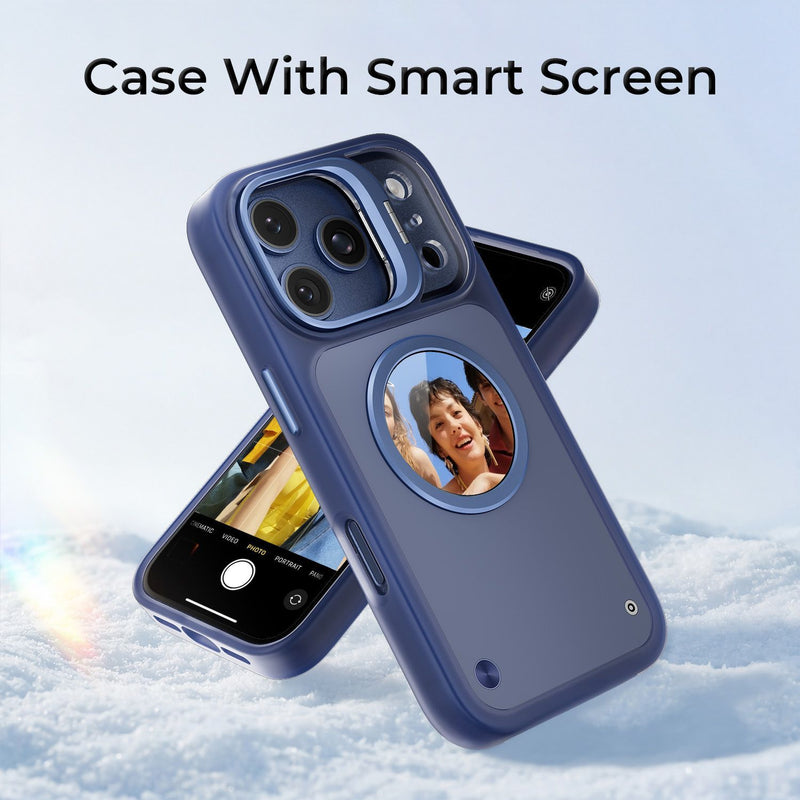 Round Smart-Screen Phone Case for iPhone