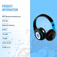 Miku Bluetooth headphones product specifications
