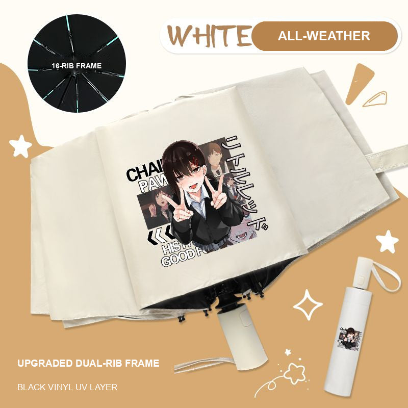 Chainsaw Man Automatic Umbrella — 16 Designs — product view 58