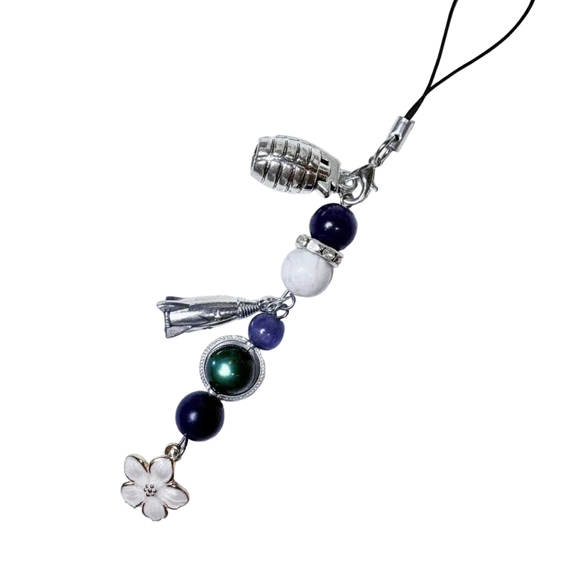 Chainsaw Man Reze Beaded Phone Charm