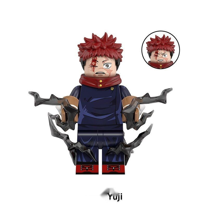 Jujutsu Kaisen Building Block Minifigures - Gojo, Sukuna, Yuji & More