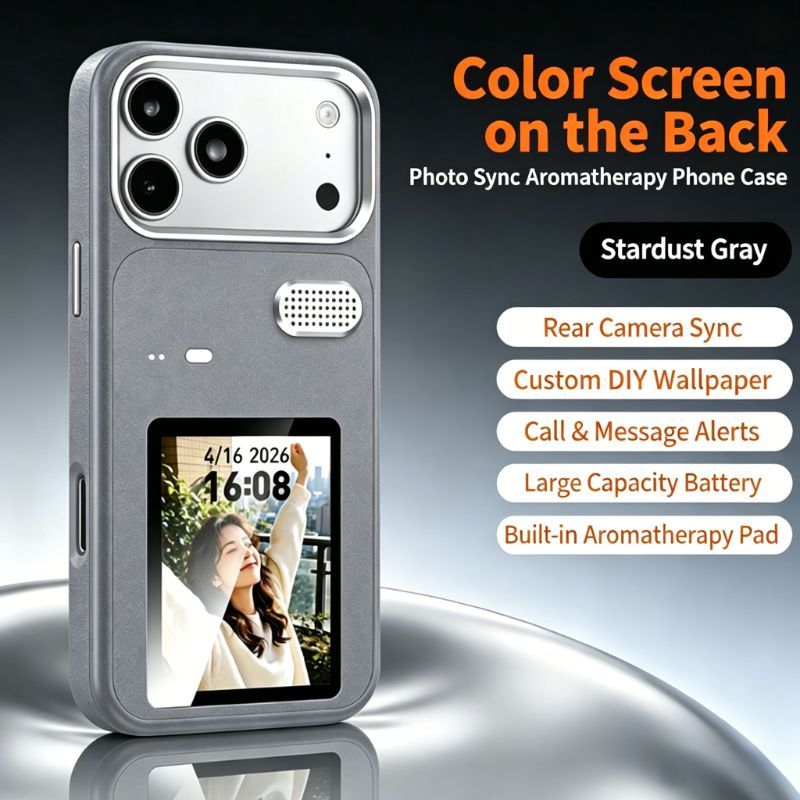 Rear-Screen Aromatherapy Phone Case for iPhone