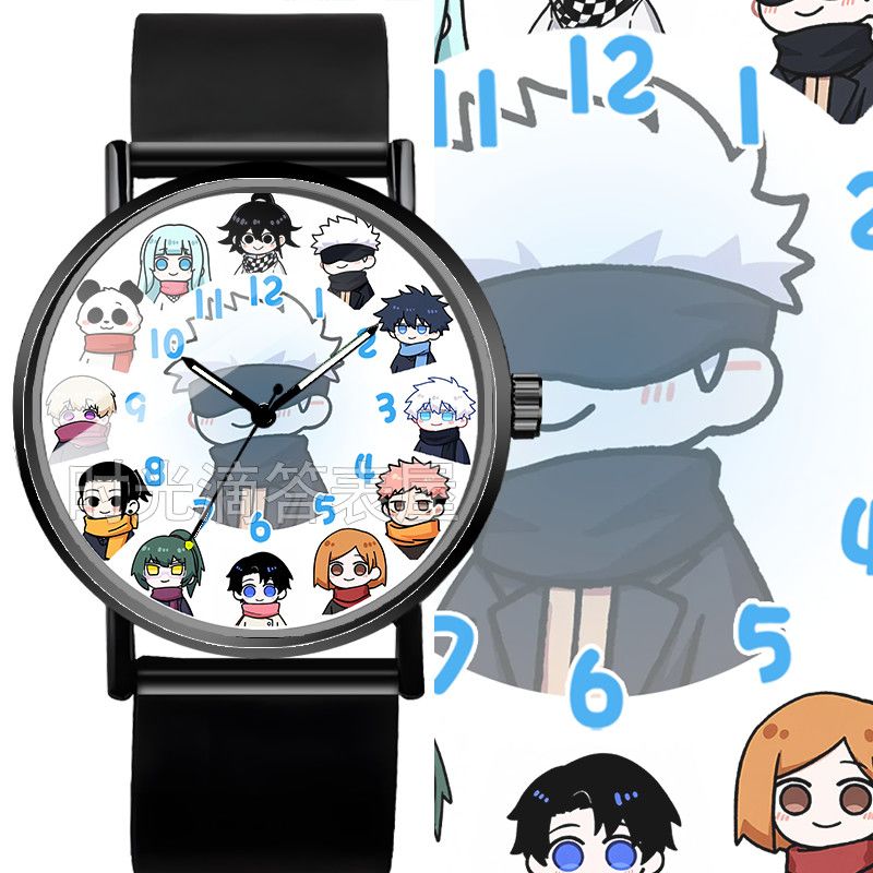 JJK Analog Watch — Gojo, Yuji, Megumi, Nobara & Nanami Designs