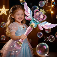 Sailor Moon 2-in-1 Electric Bubble Machine Fairy Wand Toy